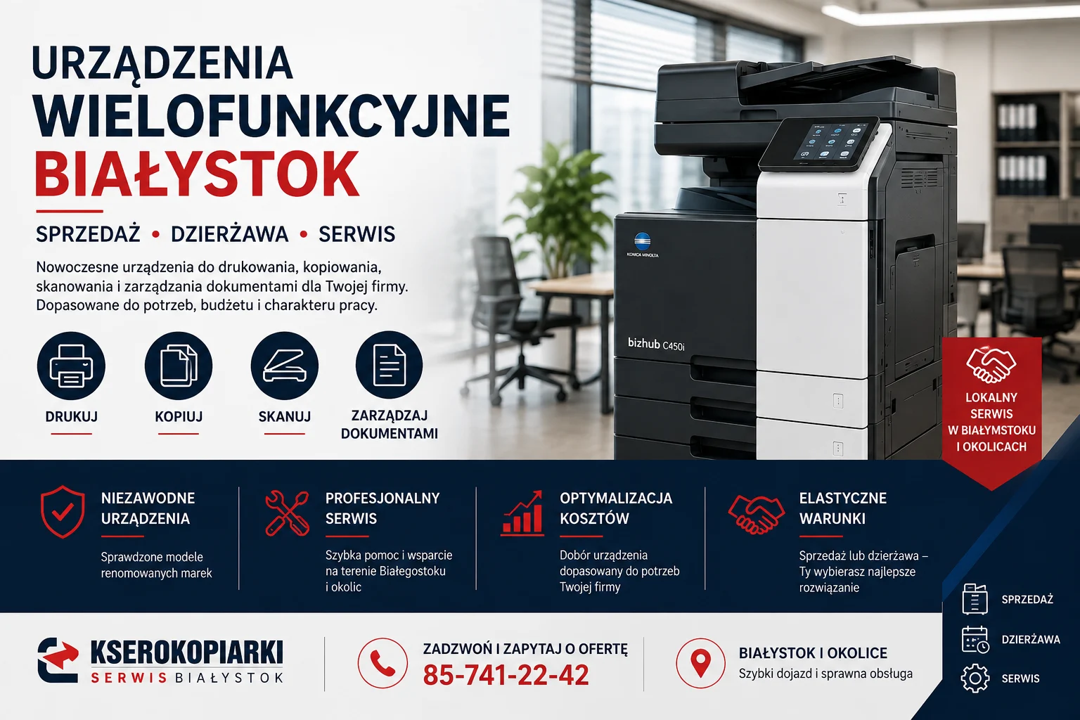 Urządzenia wielofunkcyjne Białystok